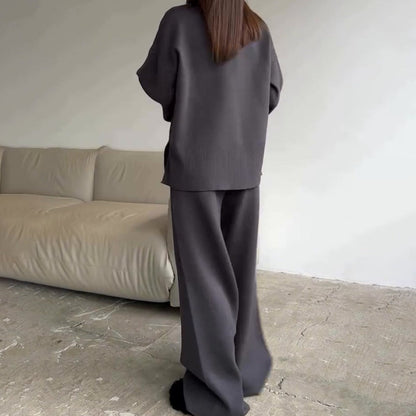 Knit Sweater and Pants Set for Women - Luce