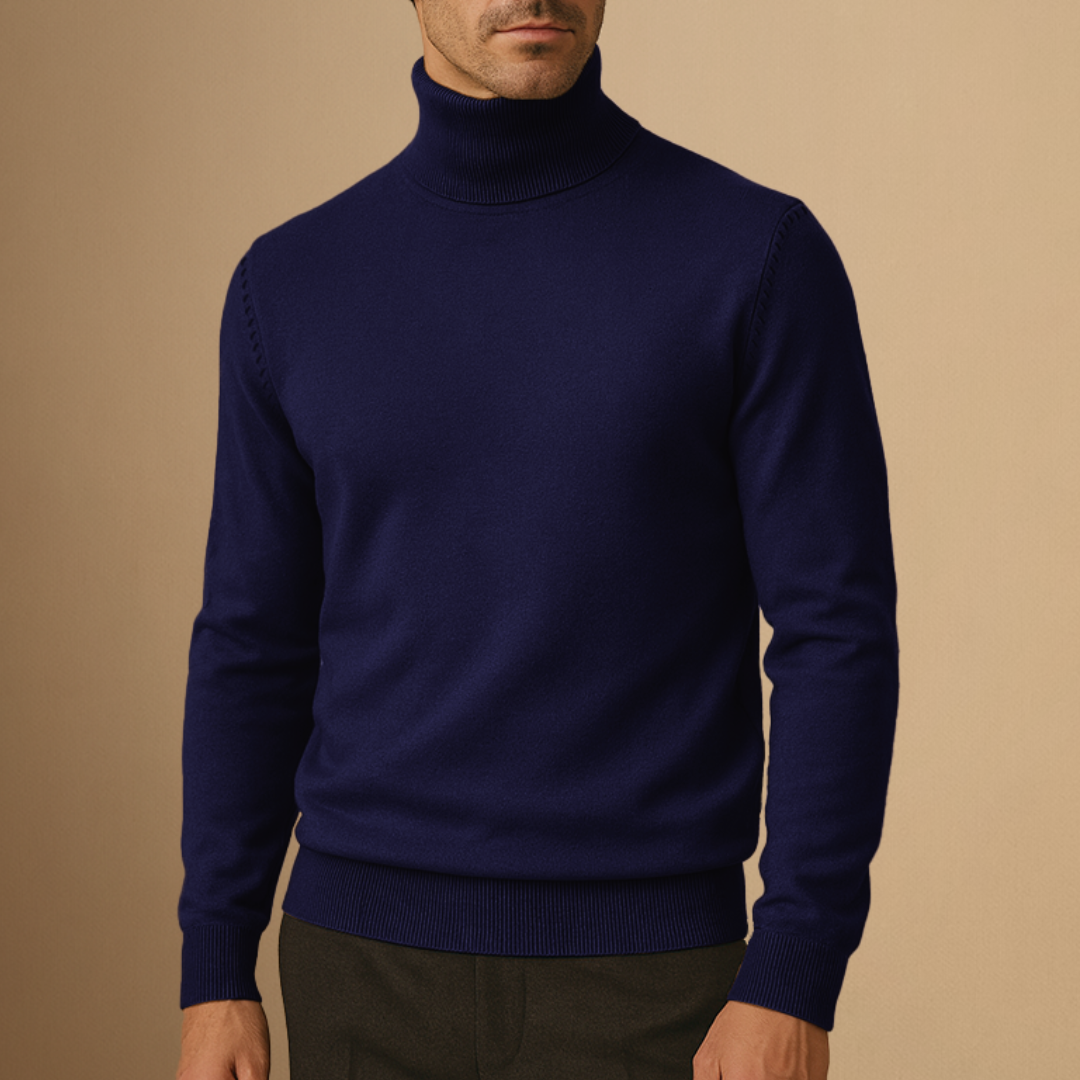 Men's Turtleneck Jumper | Soft
