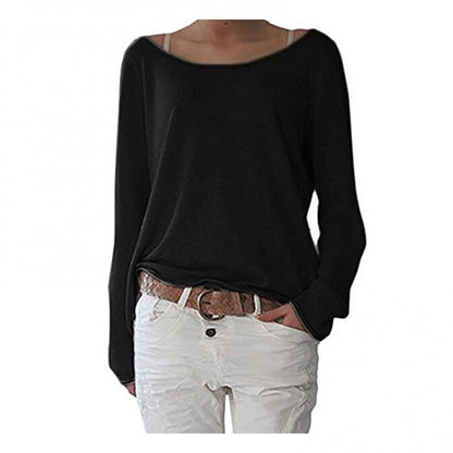 Women's Fine Knit Sweater | Round Neckline