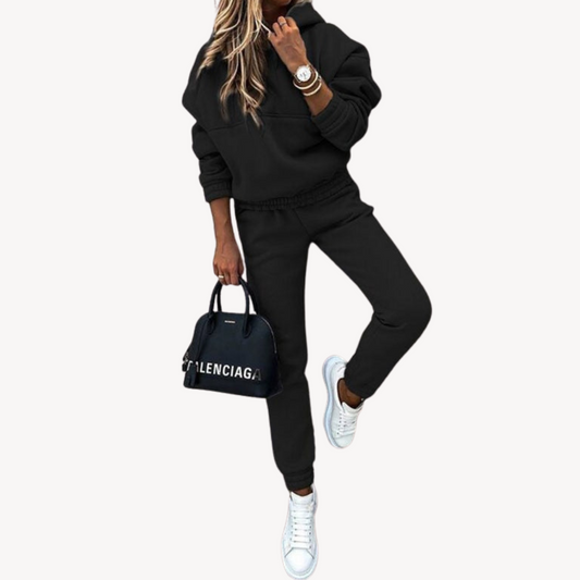 Women's Two-Piece Set Tracksuit | Hooded
