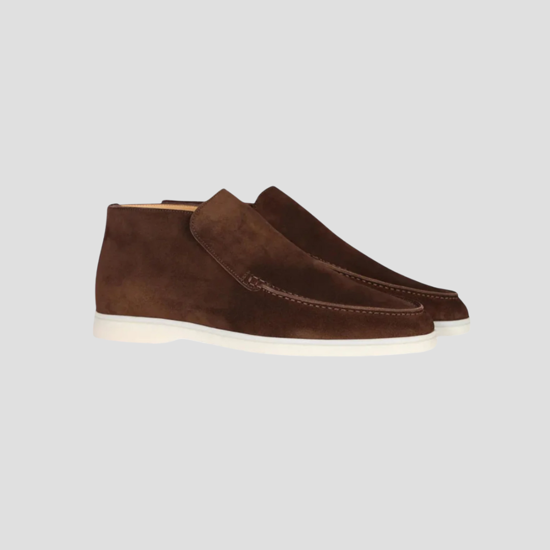 Men's Suede Loafers | Flat