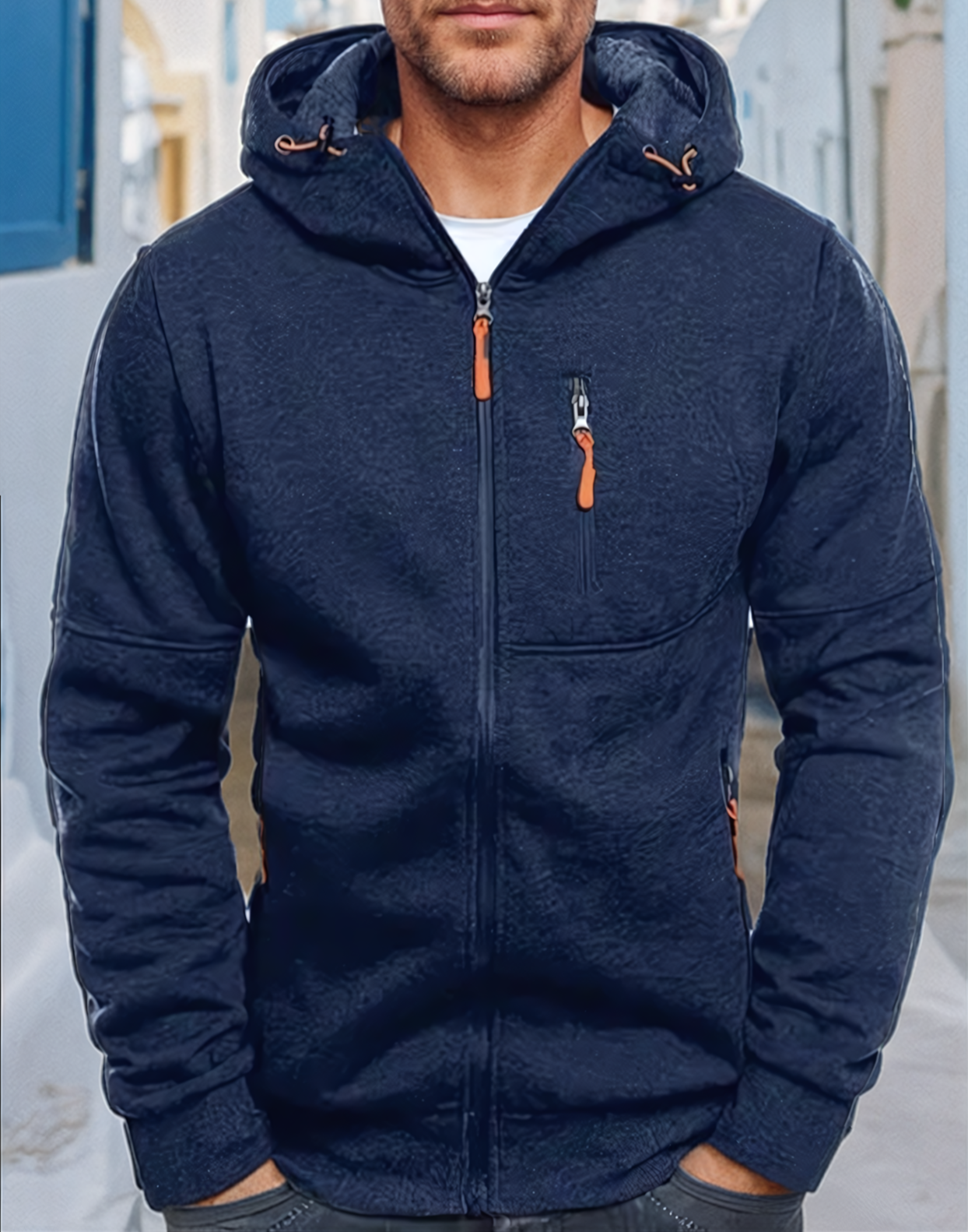Men's Sports and Fitness Hoodie | Winter