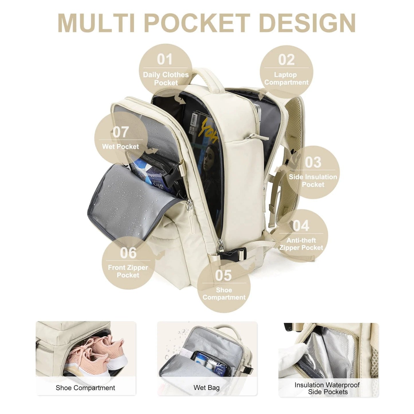 Women’s Modern Backpack | Large