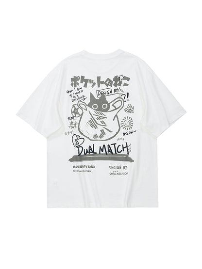 American Vintage Men's Street Oversized Short Sleeve Tee