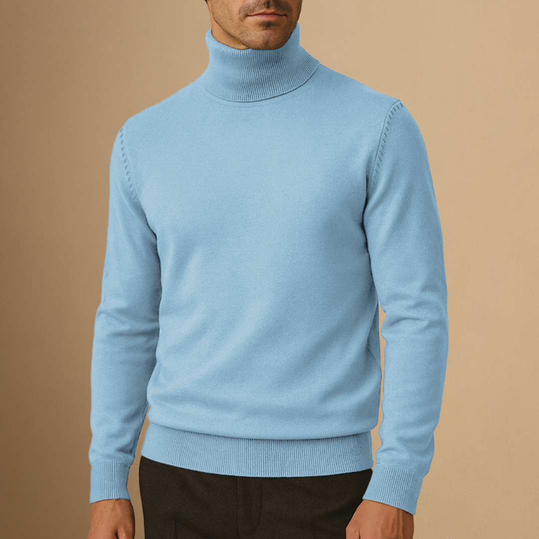 Men's Turtleneck Jumper | Soft