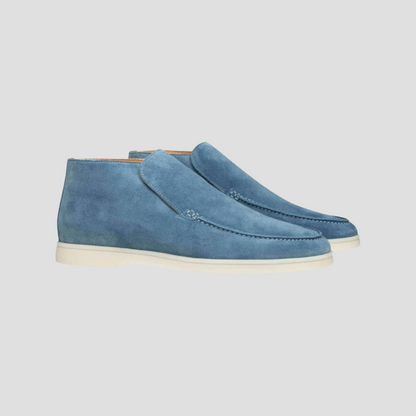 Men's Suede Loafers | Flat