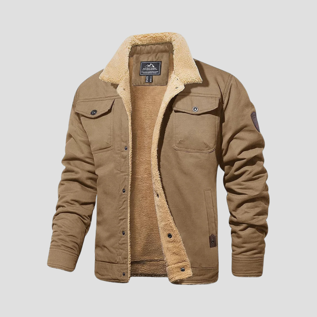 Men's Plush Jacket | Winter