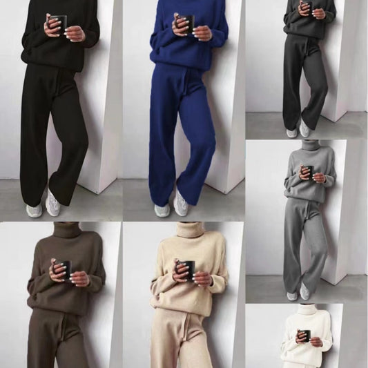 Knit Two Piece Sweater and Pants Set for Women - Ursula
