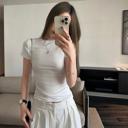 Fitted Short Sleeve T-Shirt for Women - Immacolata