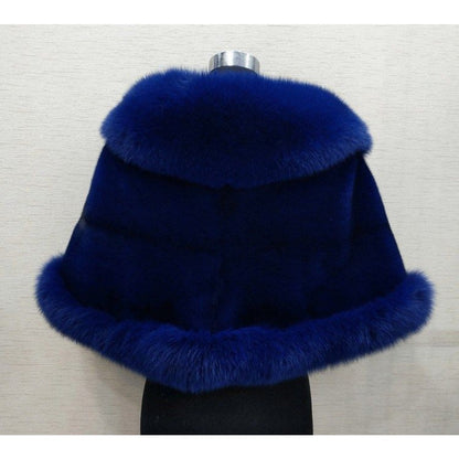 Faux Fur Winter Shawl for Women - Alina