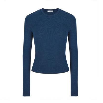 Long Sleeve Fitted T-Shirt for Women - Wanda