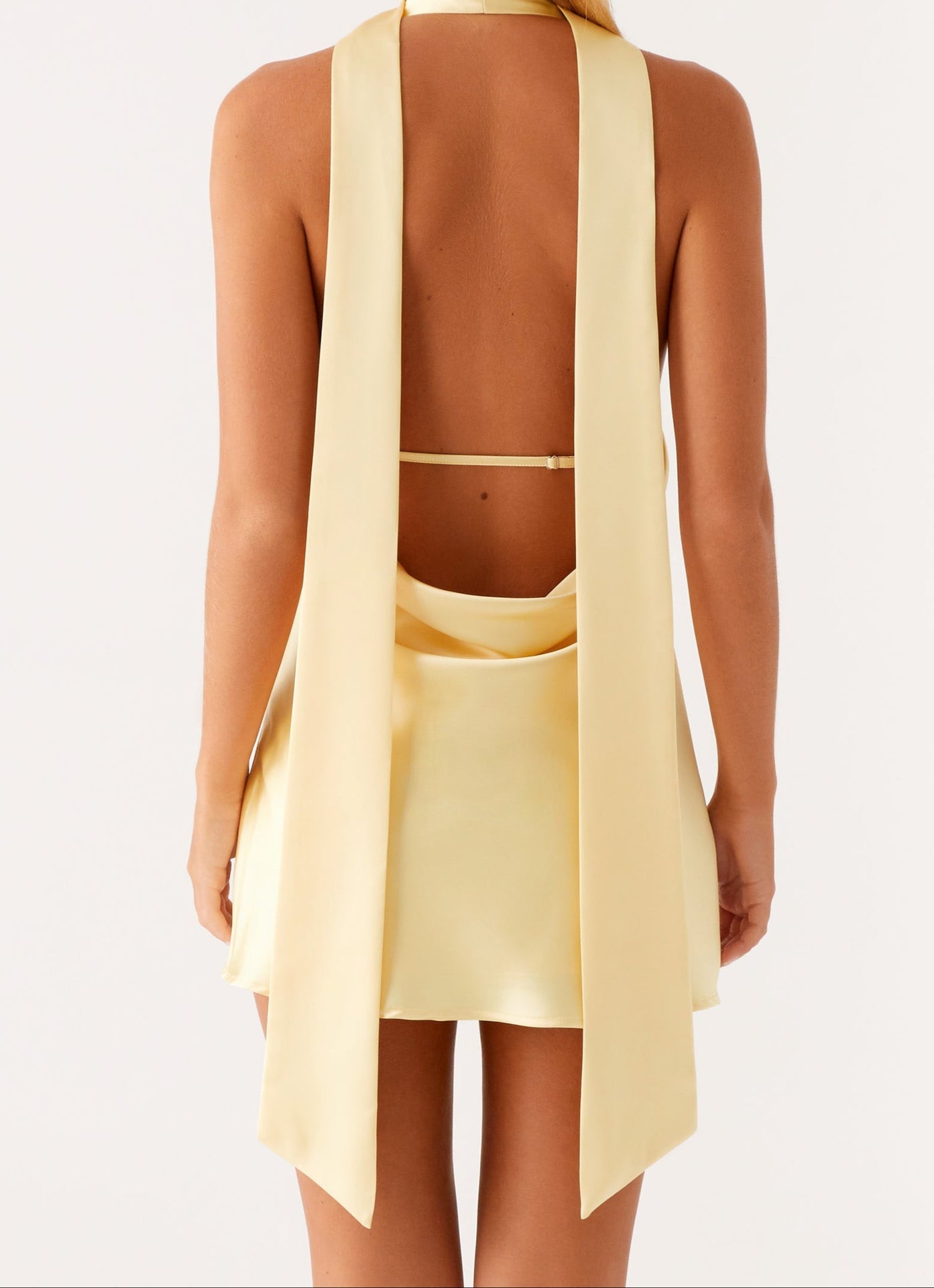 Fillippa Mini Dress - Pastel Yellow
