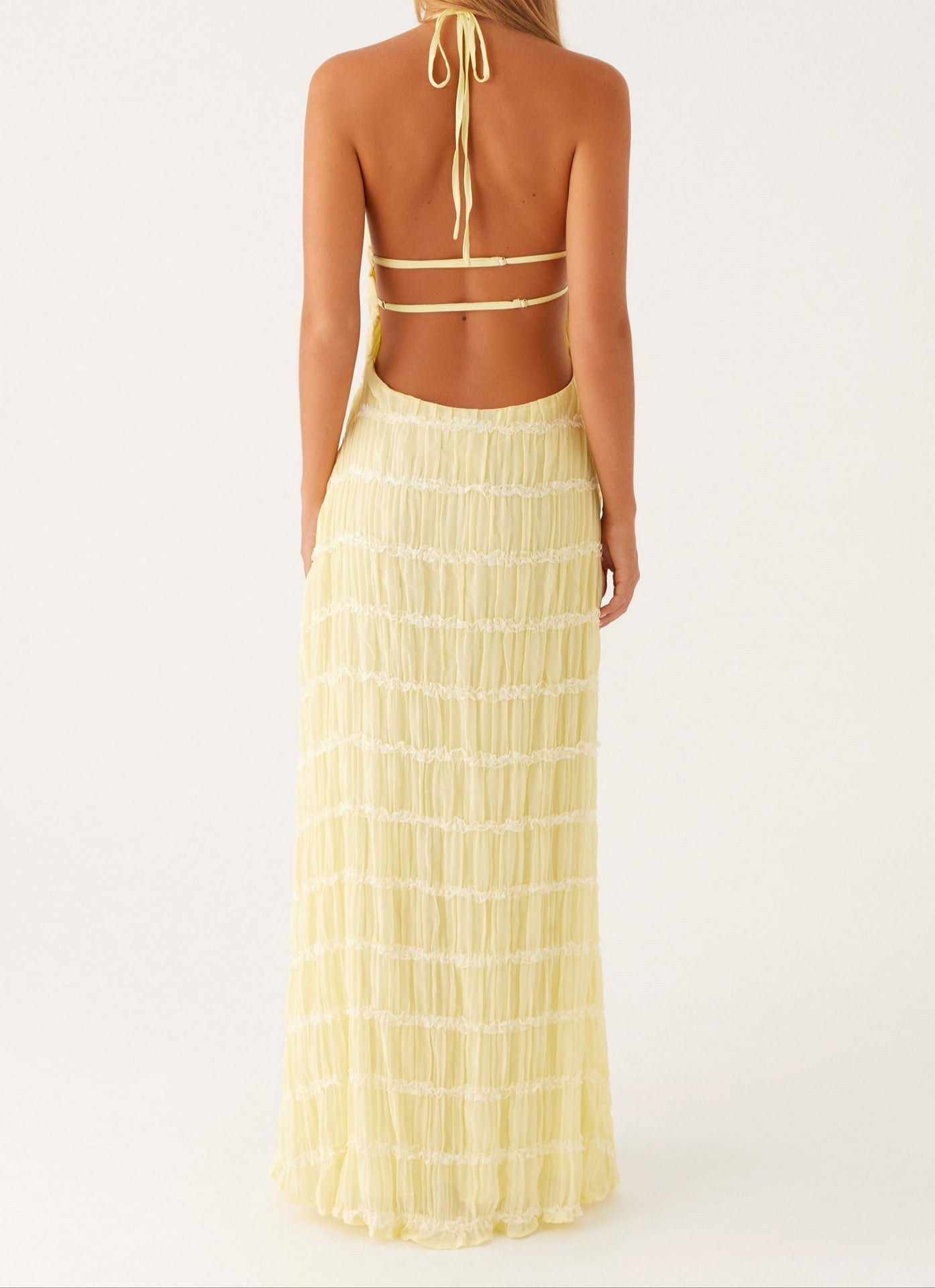 Paula Maxi Dress - Yellow