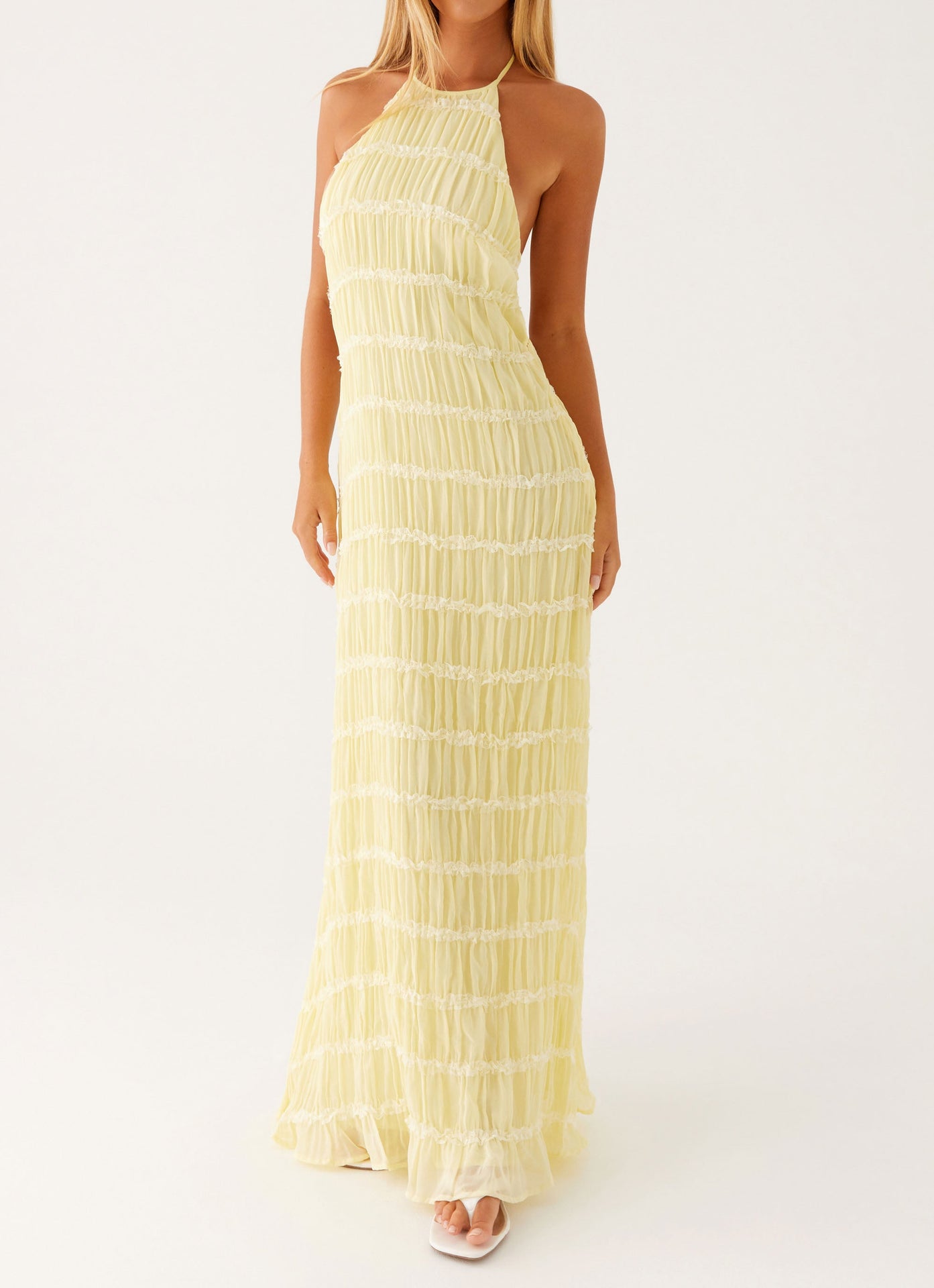 Paula Maxi Dress - Yellow