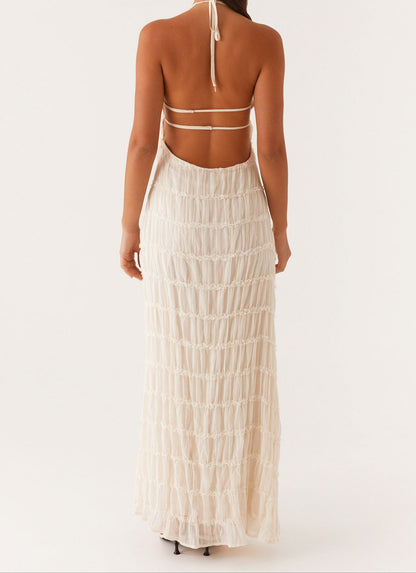 Abril Maxi Dress - Ivory