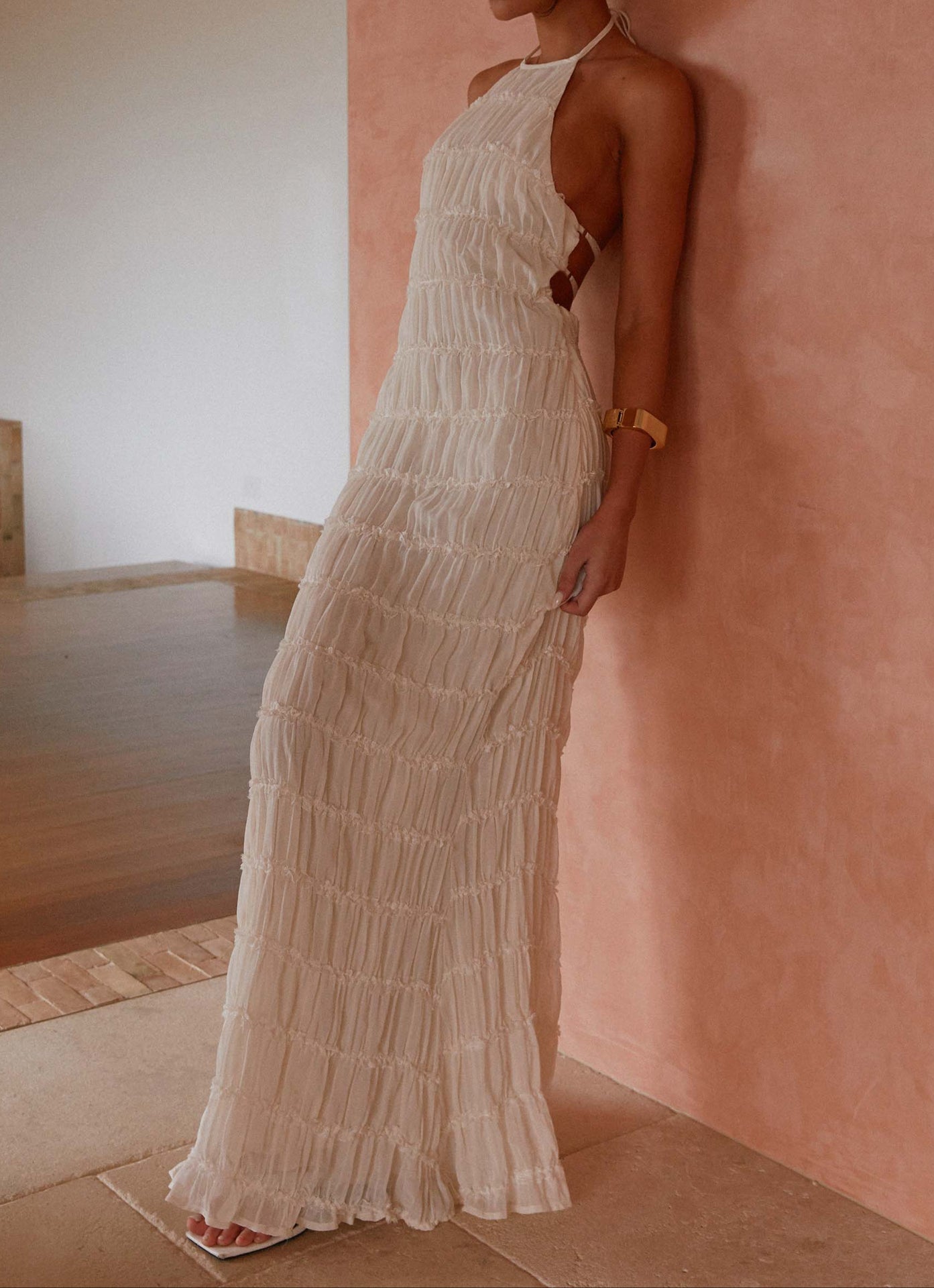 Abril Maxi Dress - Ivory