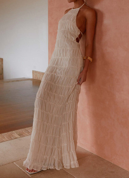 Abril Maxi Dress - Ivory