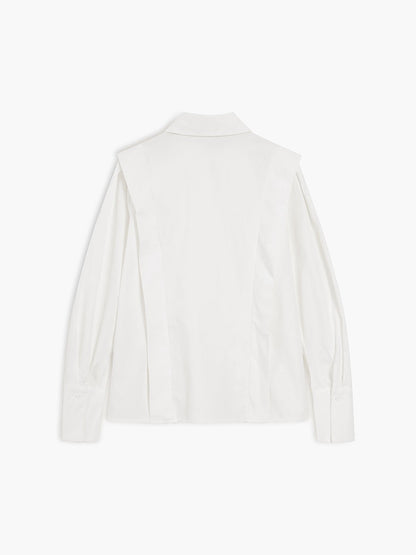 Women's Long Sleeve Blouse | Square Shoulders