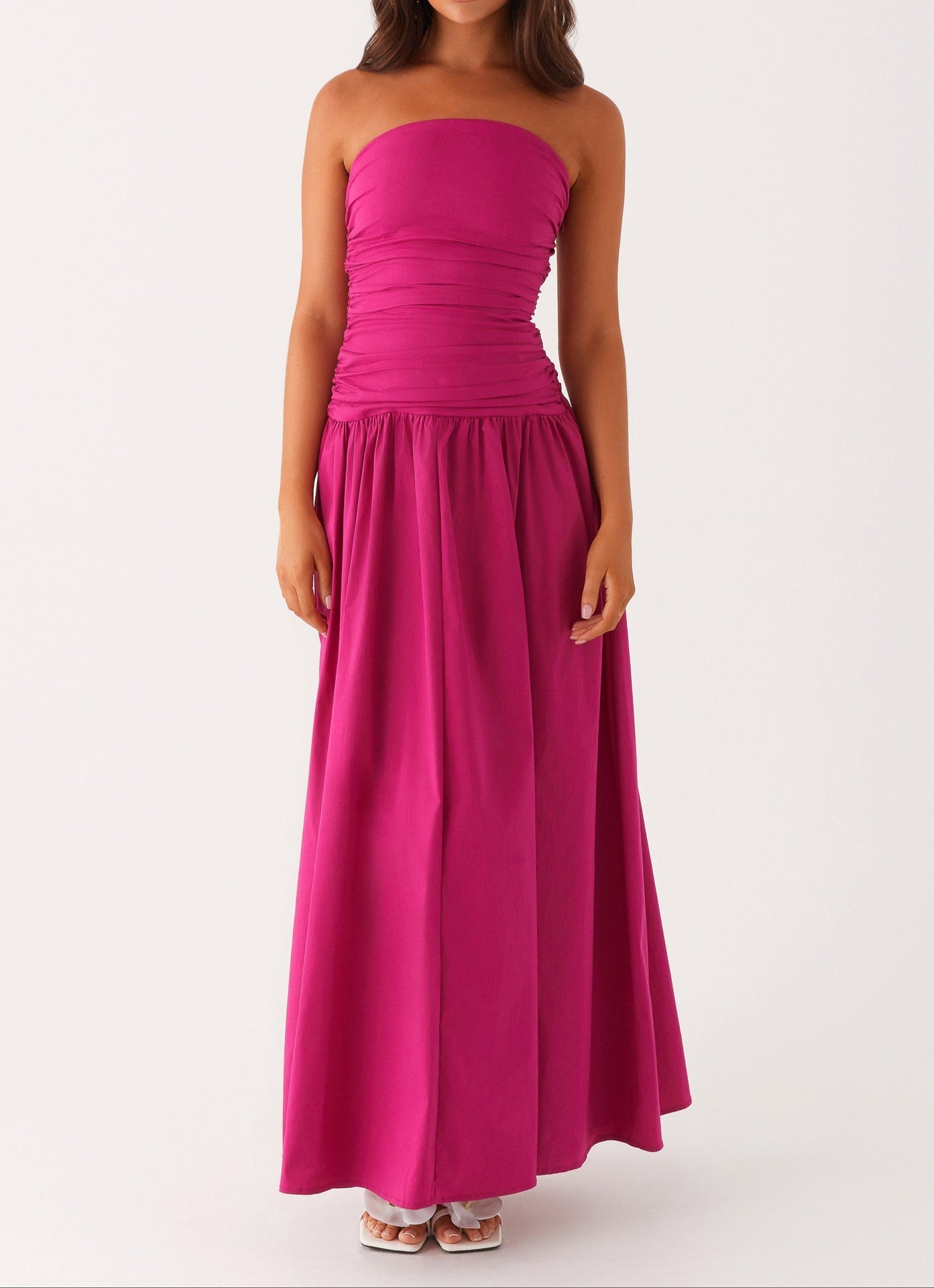 Melissa Maxi Dress - Fuchsia
