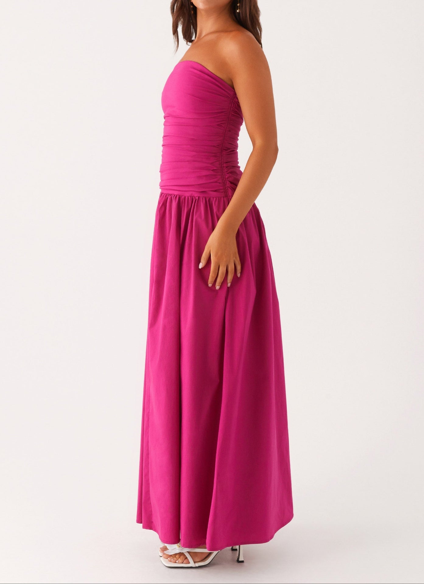 Melissa Maxi Dress - Fuchsia