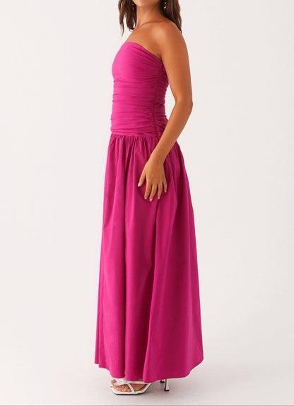 Melissa Maxi Dress - Fuchsia