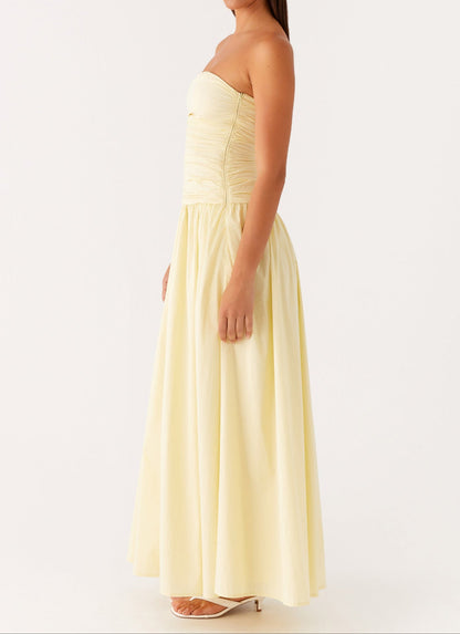 Violeta Maxi Dress - Yellow