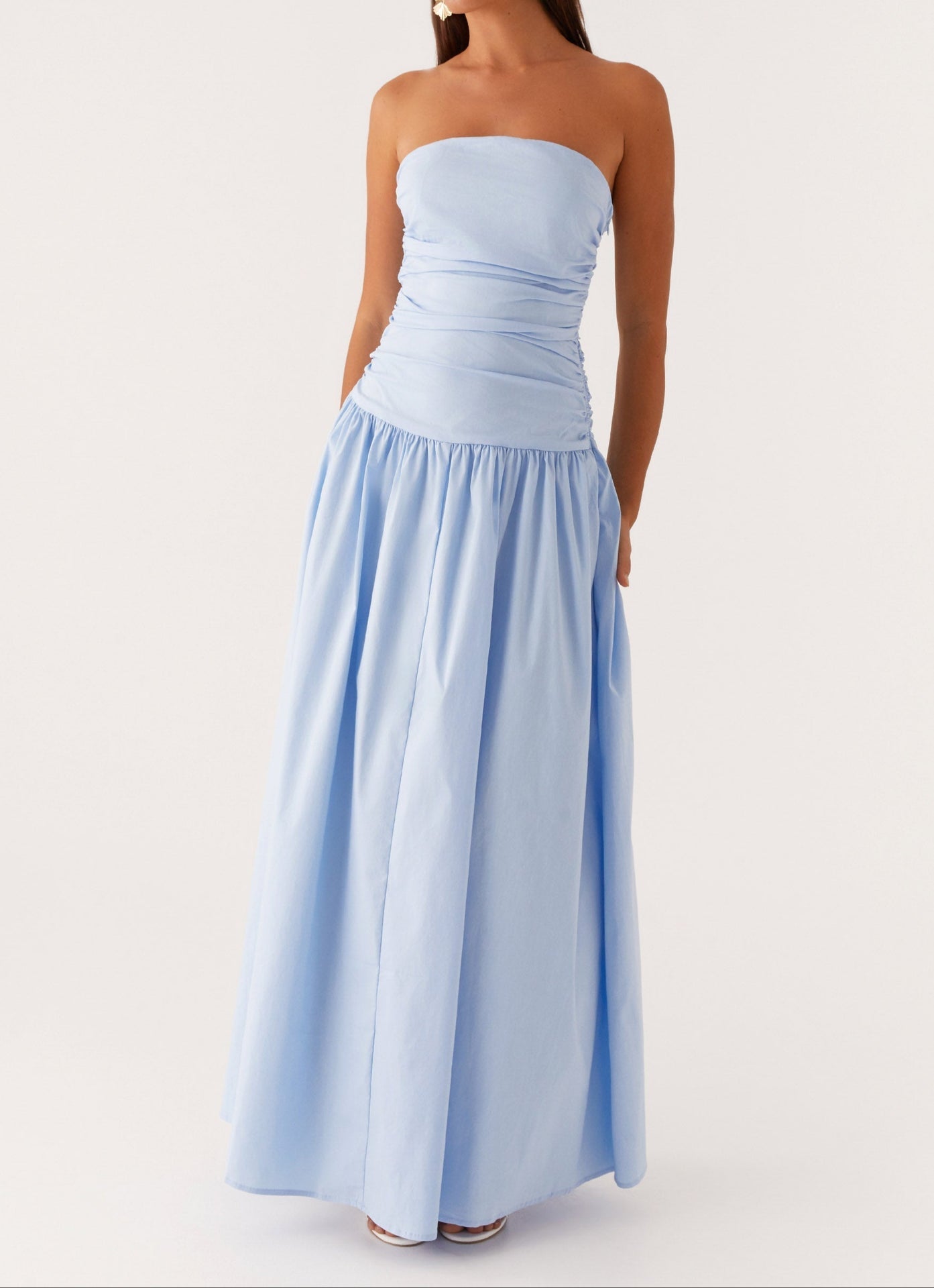 Ricciarda Maxi Dress - Blue