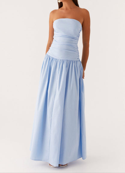 Ricciarda Maxi Dress - Blue