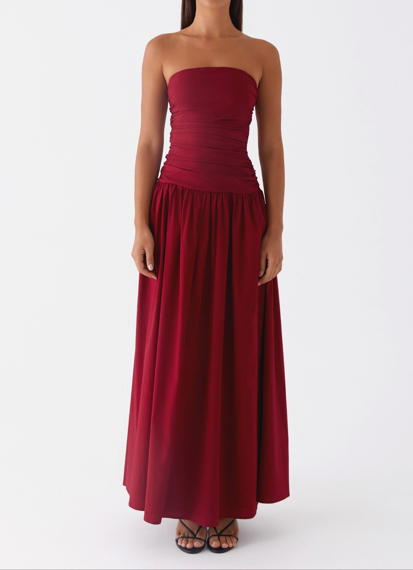 Amaranta Maxi Dress - Merlot