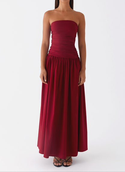 Amaranta Maxi Dress - Merlot