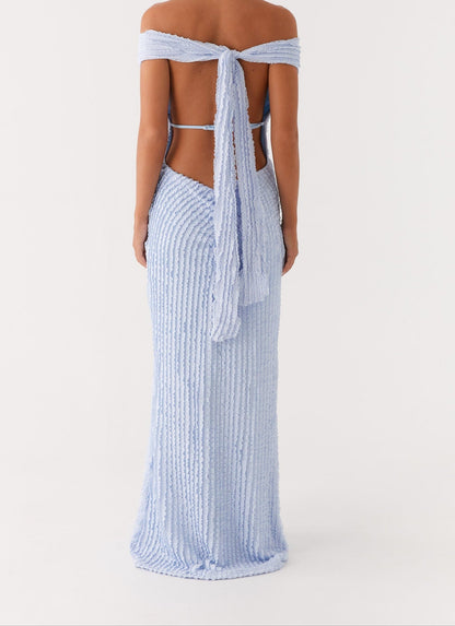 Josefina Maxi Dress - Blue