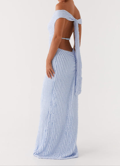 Josefina Maxi Dress - Blue