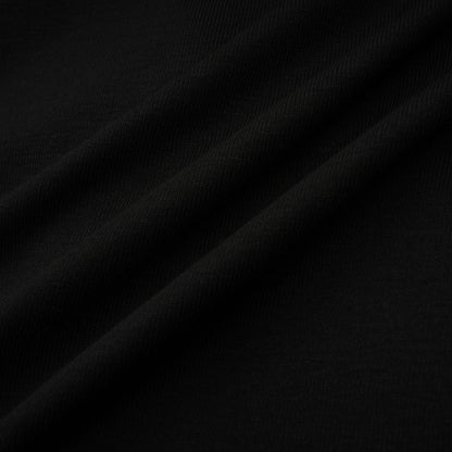 Black Ruched Crop Top with Open Front for Women - Gioia