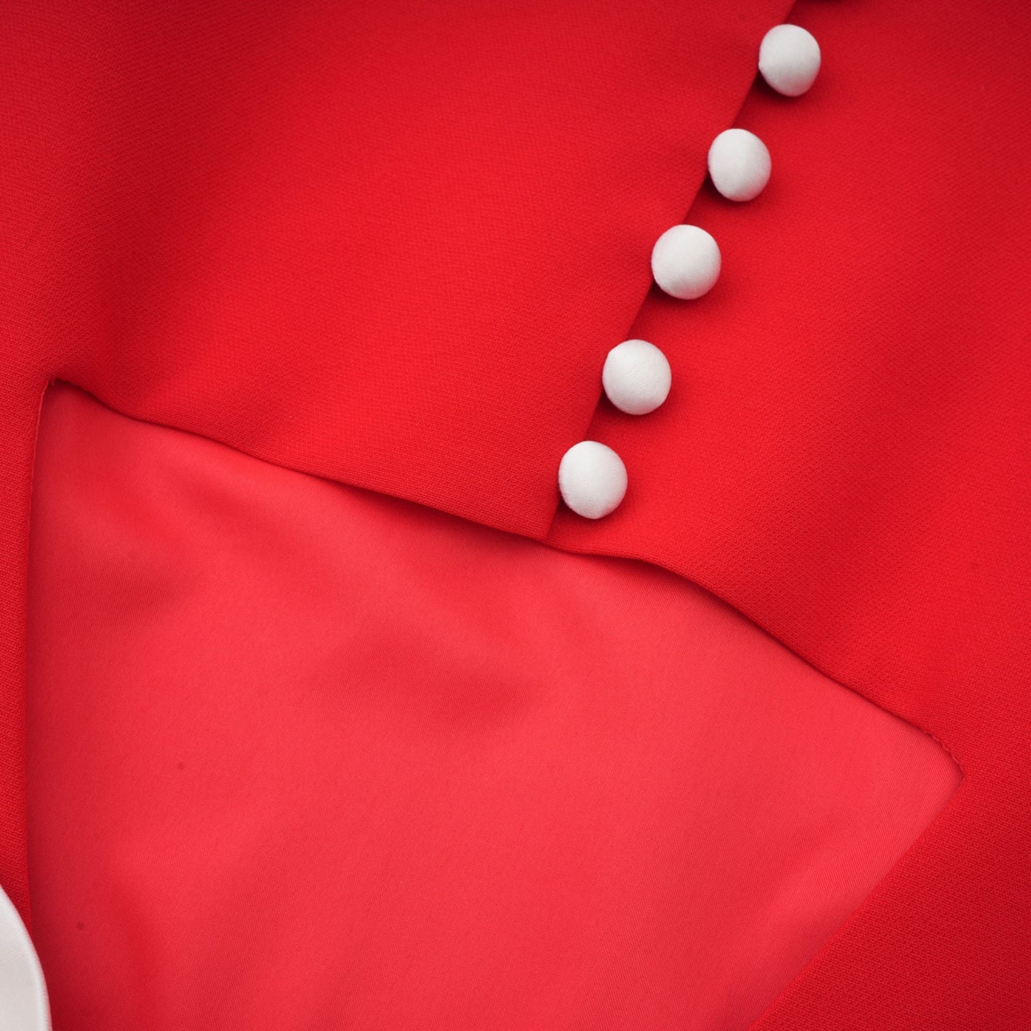 Cherry Red Mini Dress with Back Bow Detail for Women - Irene