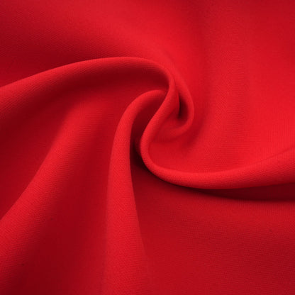 Cherry Red Mini Dress with Back Bow Detail for Women - Irene