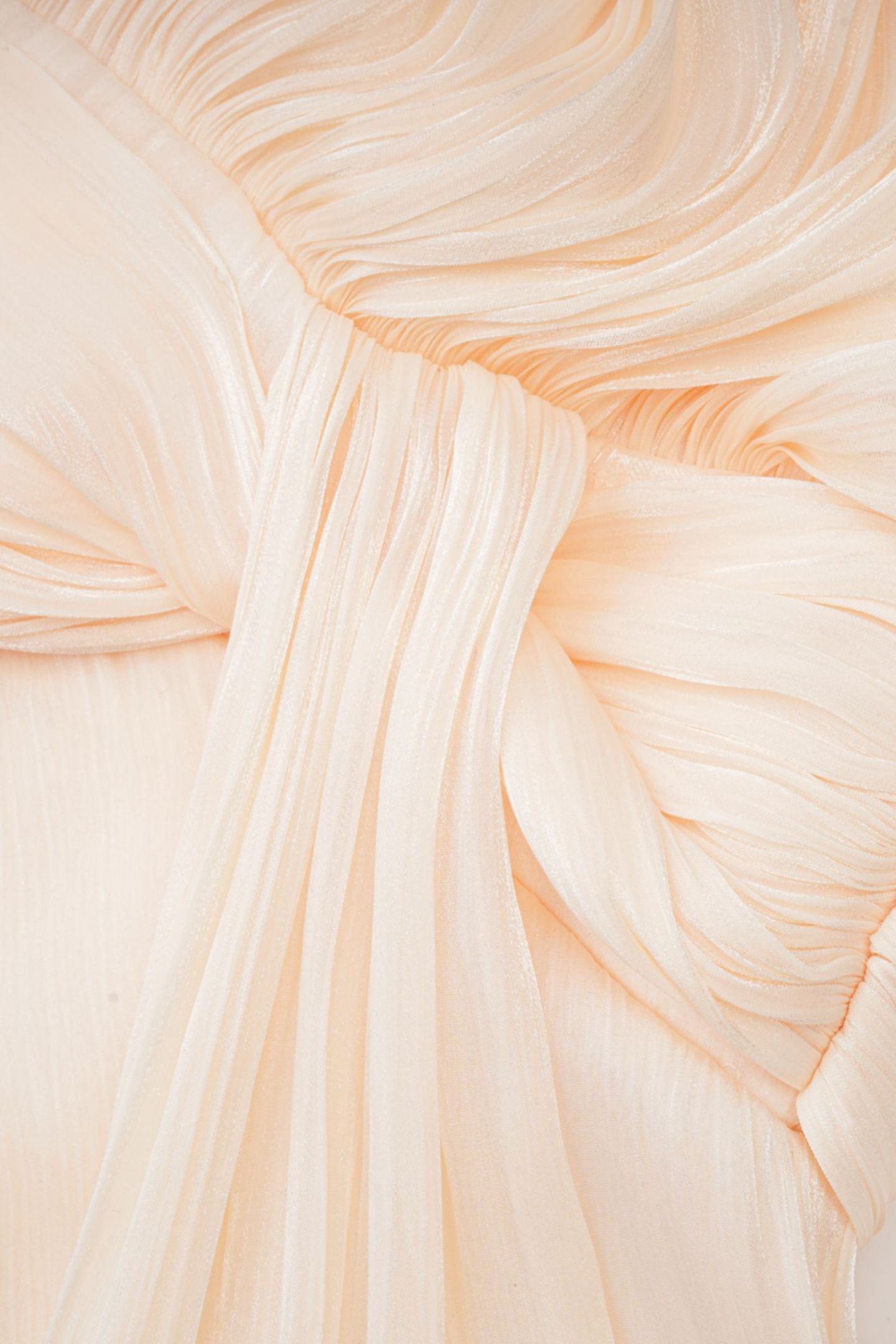 Pleated Blouse with Tie Neck for Women - Fulvia