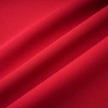 Cherry Red Off Shoulder Pleated Maxi Dress for Women - Serena