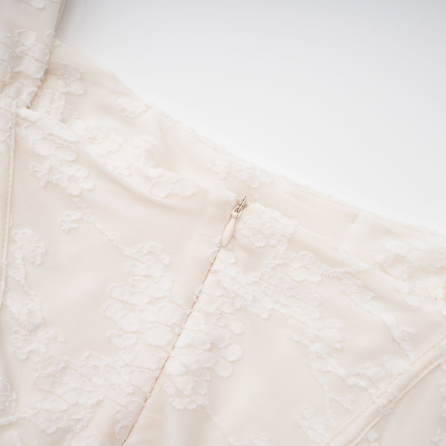 Ivory Lace Maxi Dress with Wide Straps for Women - Emma