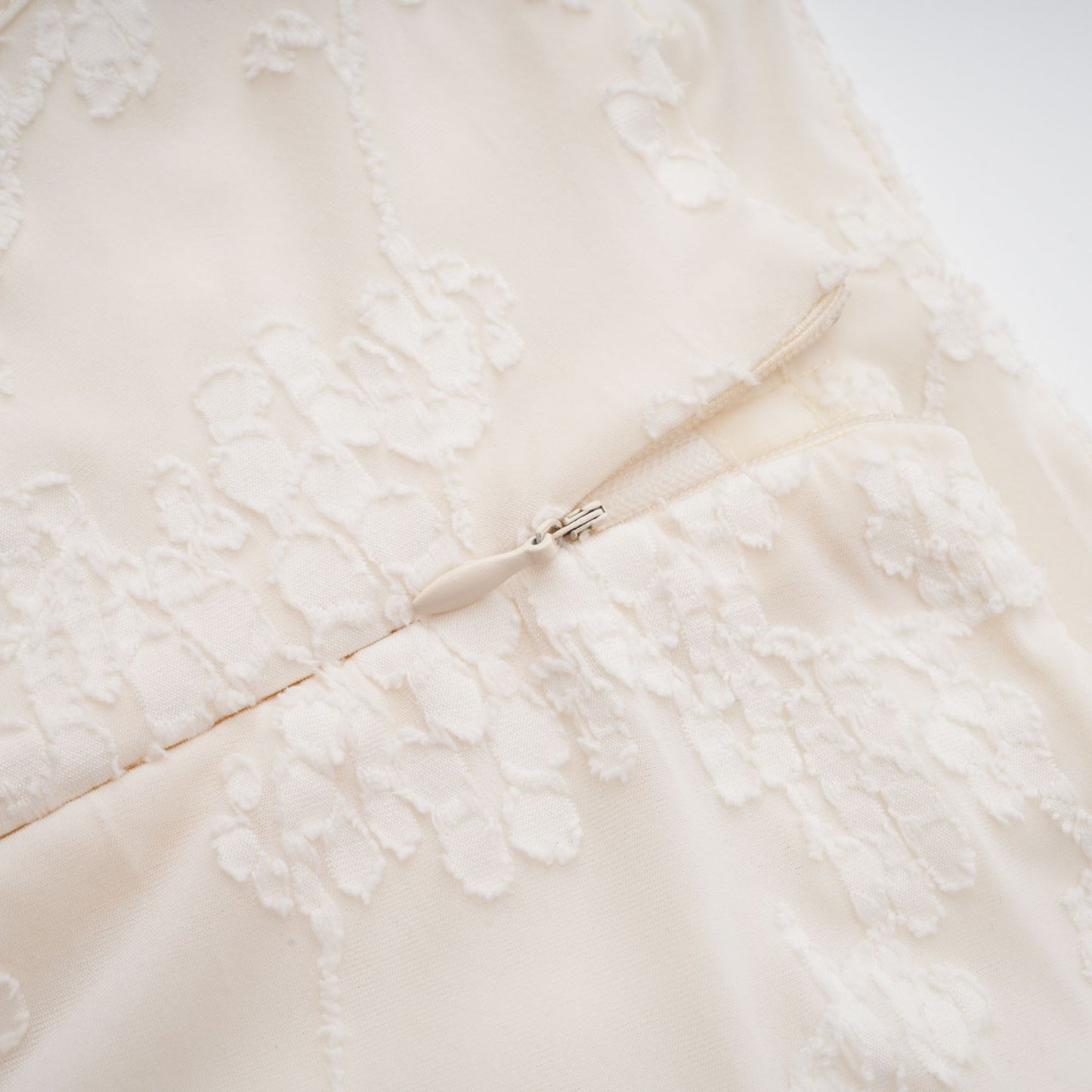 Ivory Lace Maxi Dress with Wide Straps for Women - Emma