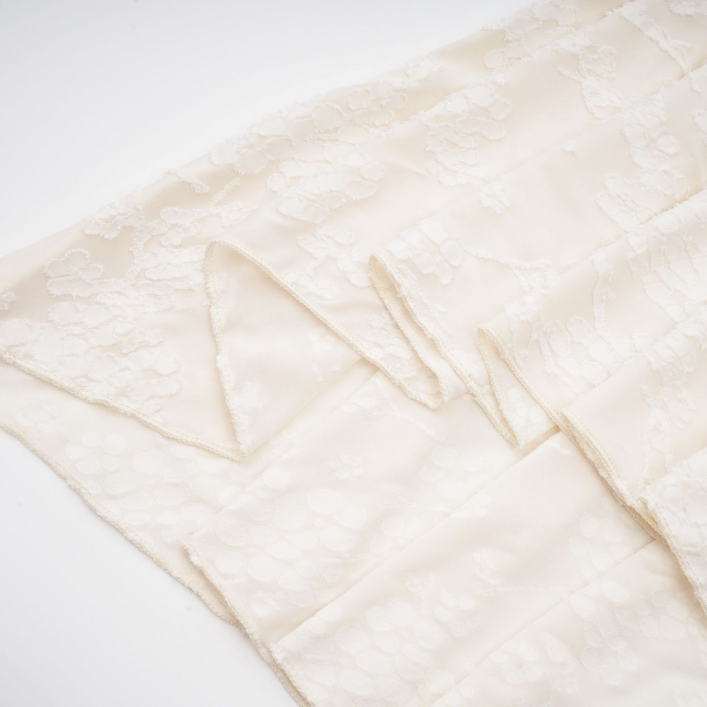 Ivory Lace Maxi Dress with Wide Straps for Women - Emma