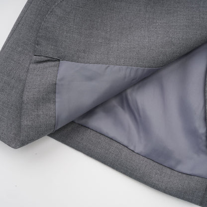 Grey Blazer with Belt and Pocket Detailing for Women - Francesca