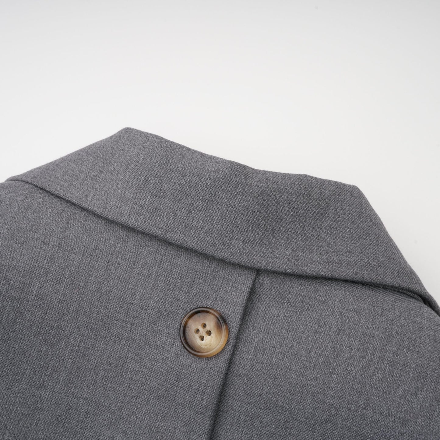 Grey Blazer with Belt and Pocket Detailing for Women - Francesca