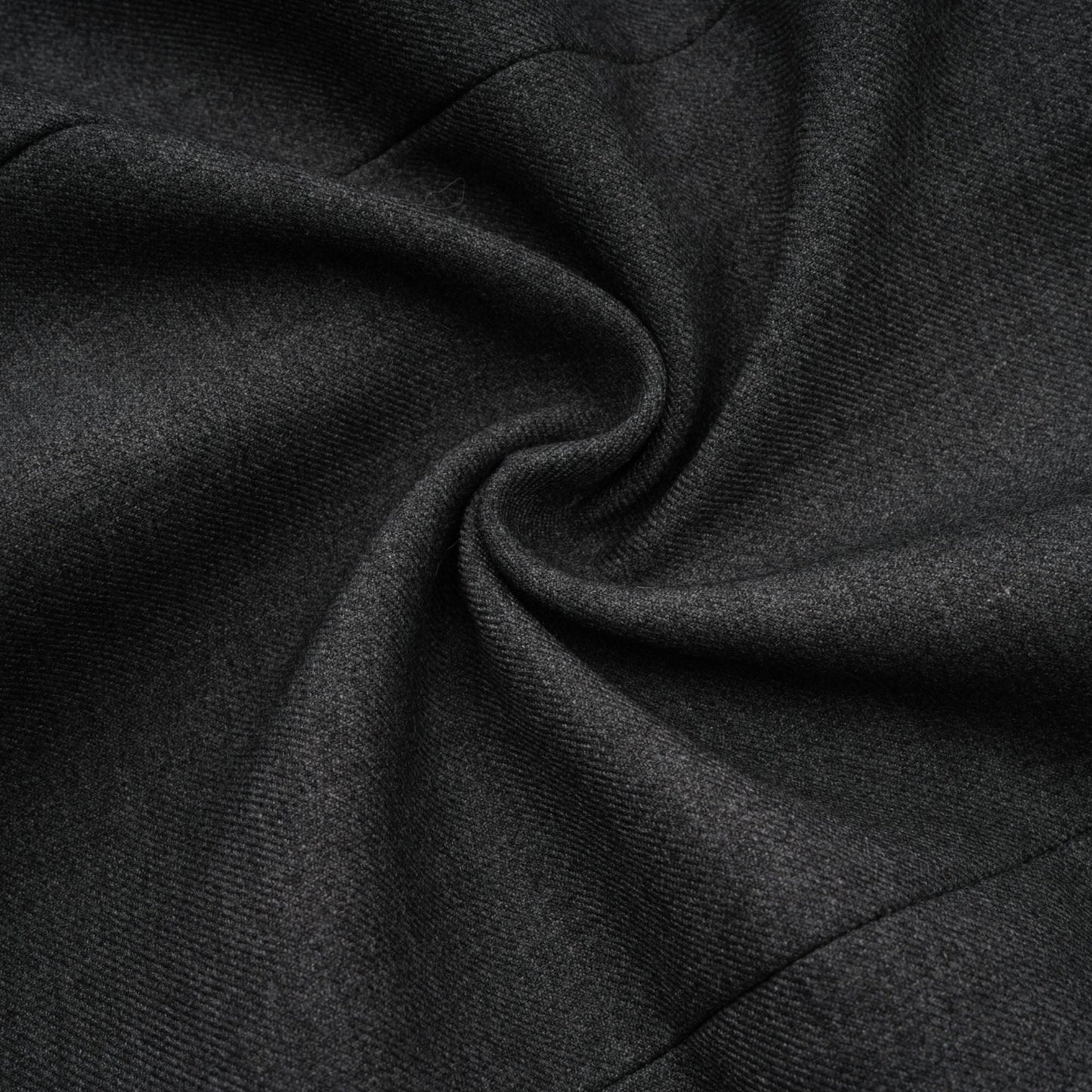 Charcoal Grey Lace Trim Blazer Jacket with Pockets for Women - Diana