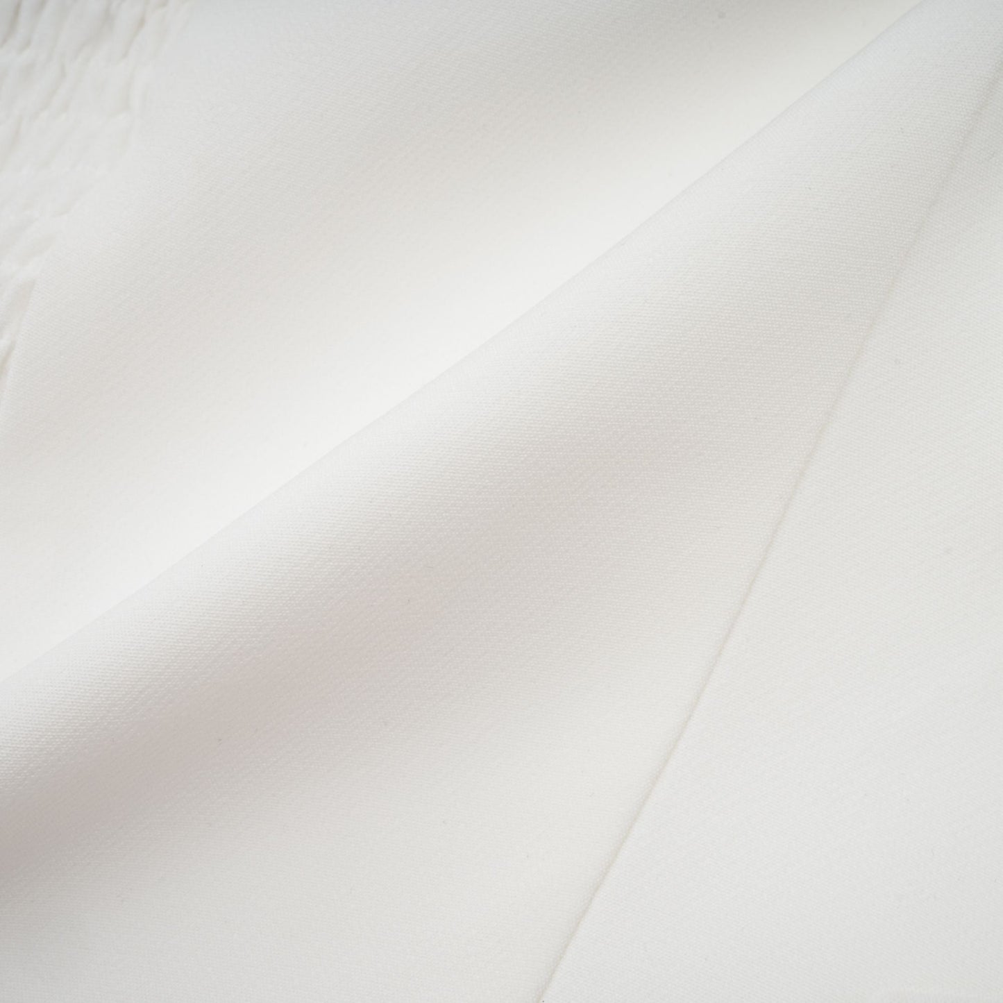 White Strapless Floral Top with 3D Appliqué for Women - Sibilla