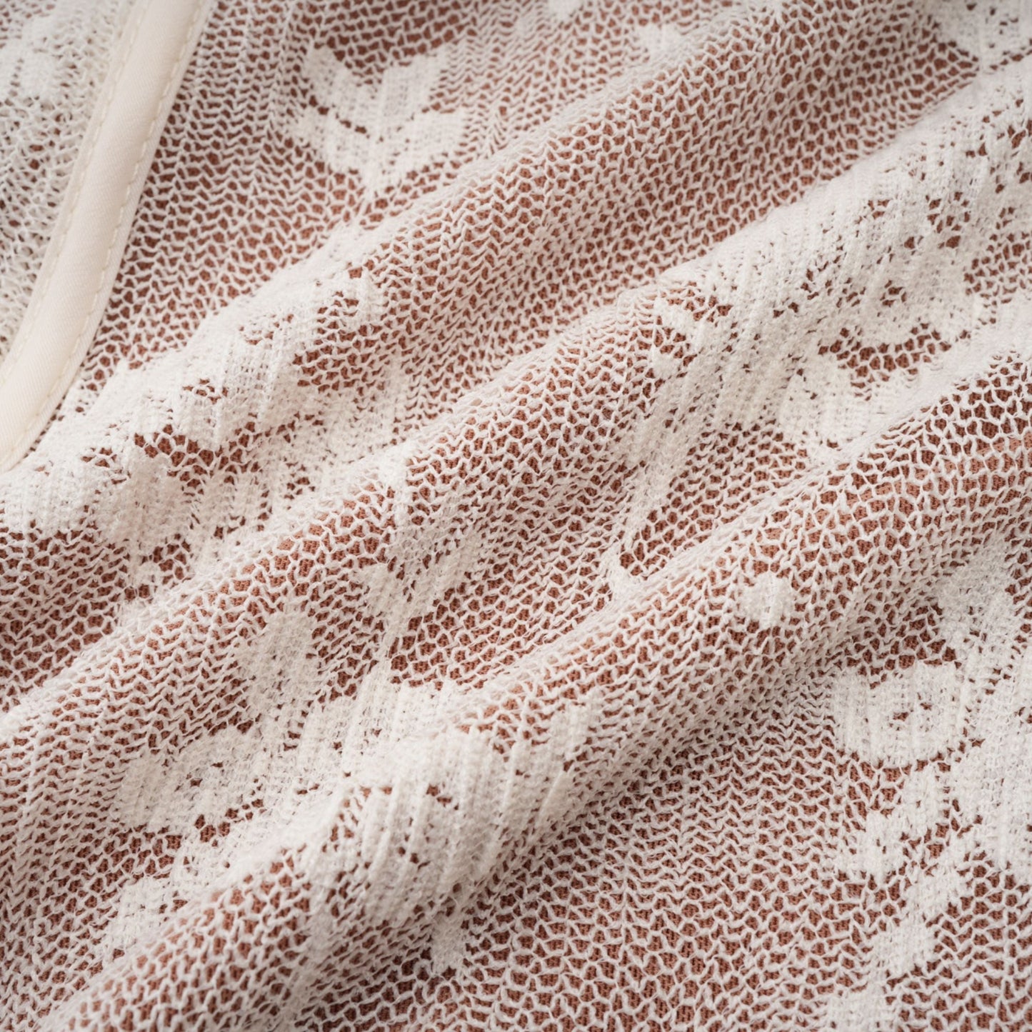 Ivory Lace Maxi Dress with Flared Sleeves for Women - Camilla