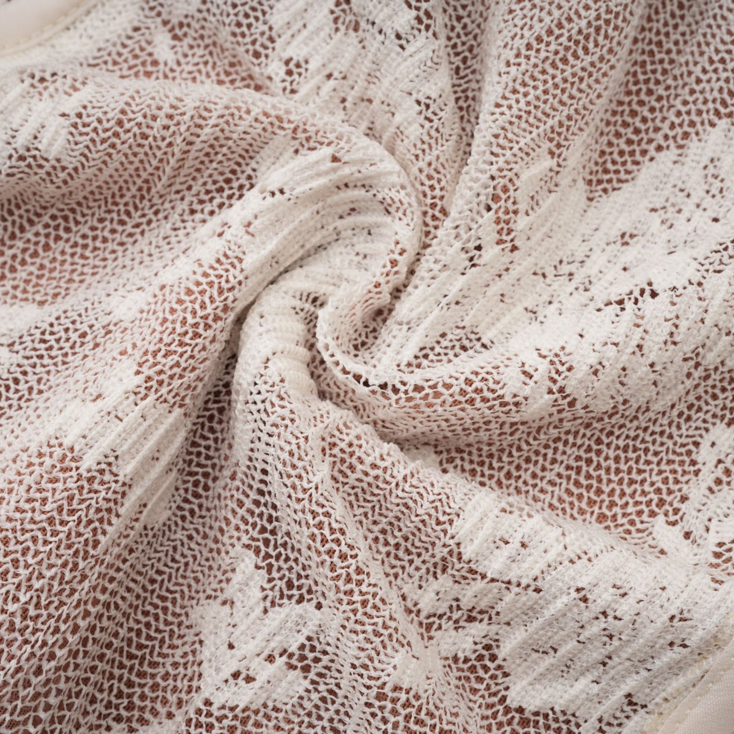 Ivory Lace Maxi Dress with Flared Sleeves for Women - Camilla