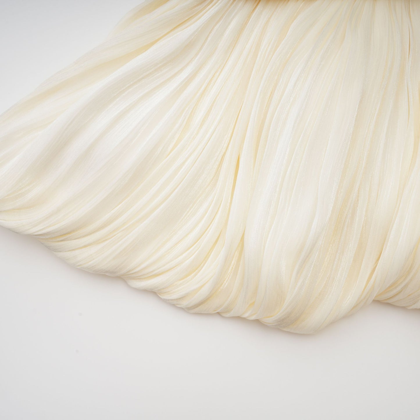 Ivory Pleated Mini Dress with Sash for Women - Elisa