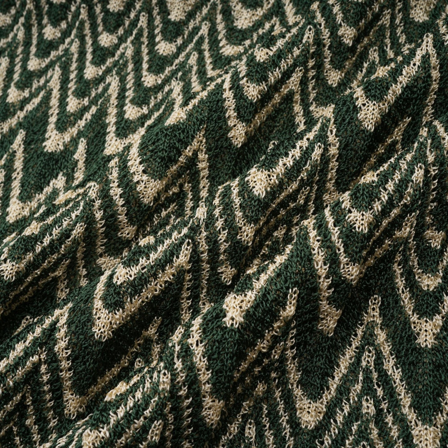 Multi-Color Knit Maxi Dress with Chevron Pattern for Women - Sabrina