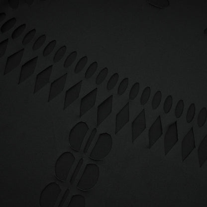 Black Cut-Out Bodysuit with Mesh Detail for Women - Rebecca