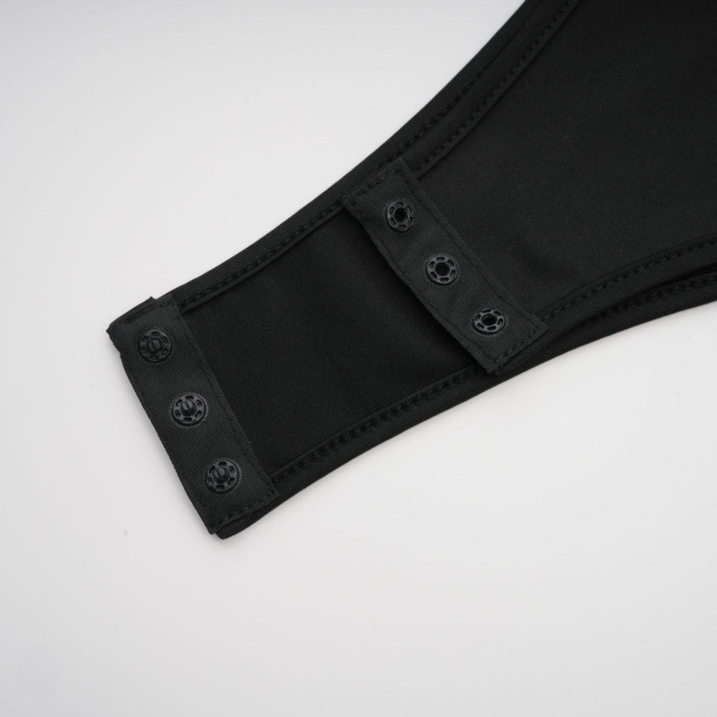 Black Cut-Out Bodysuit with Mesh Detail for Women - Rebecca